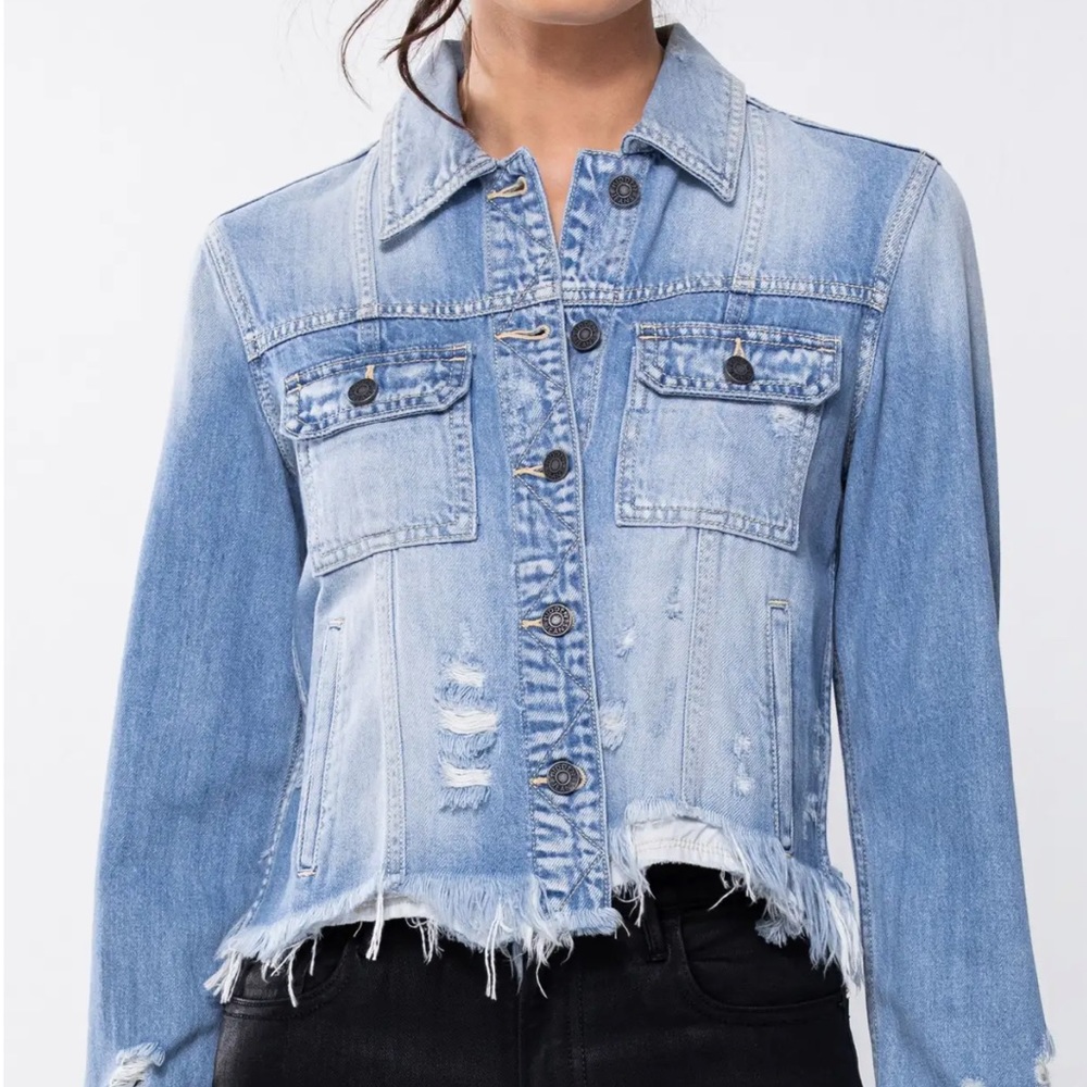 Hidden Jean Jacket Size MEDIUM